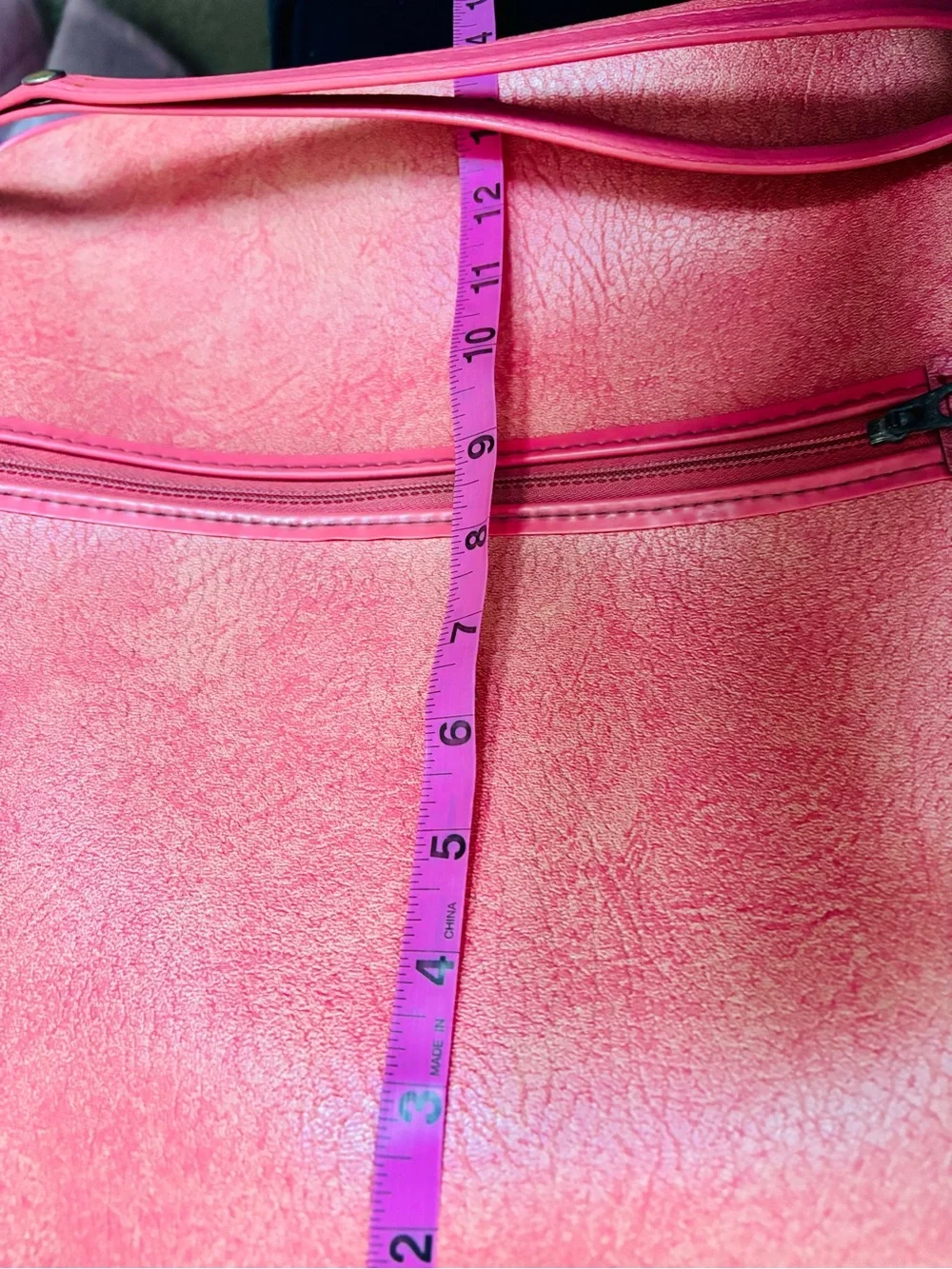 1960s Pearlized Pink Carryon Bag